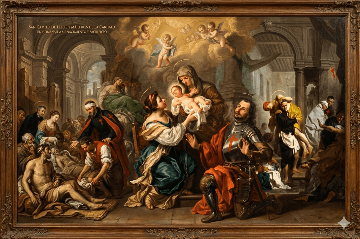 San Camilo y los Mártires de la Caridad: memoria, fe y servicio