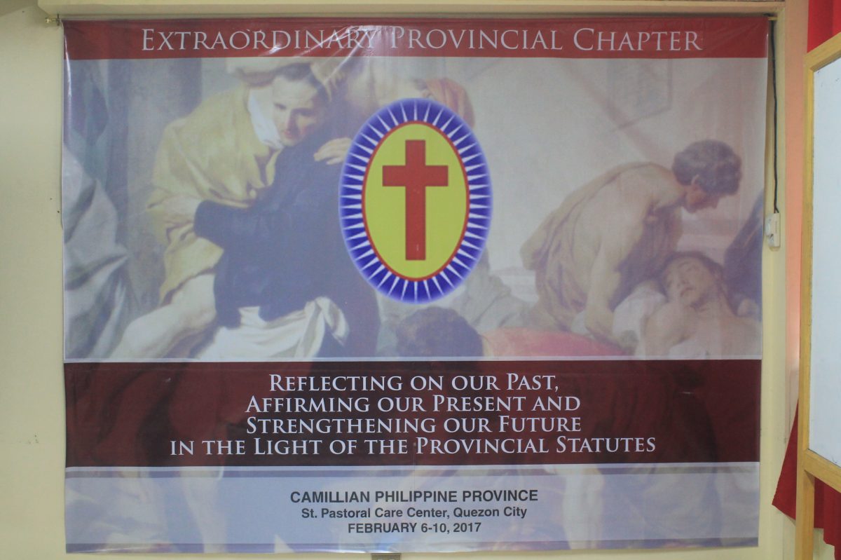 Comienza el Capitulo Extraordinario de la Provincia de Filipinas de los Religiosos Camilos.