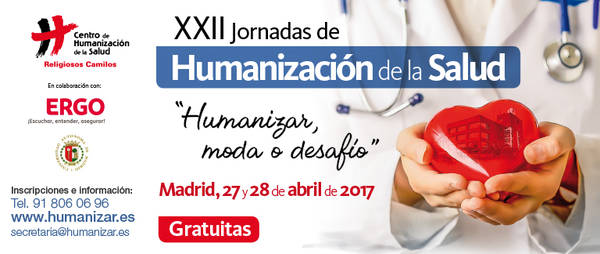 Todo preparado para las XXII Jornadas de Humanización de la Salud.