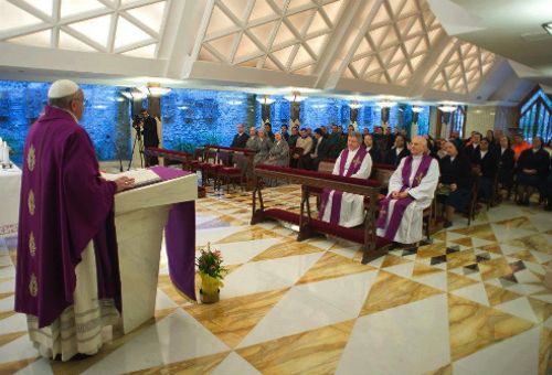 El Papa Francisco recuerda a San Camilo