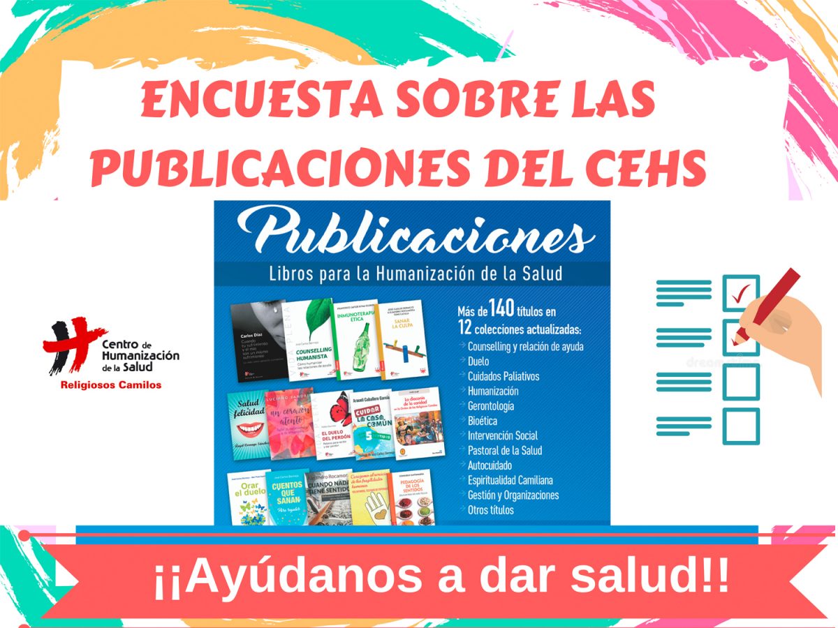 Te invitamos a participar en la encuesta sobre las Publicaciones del CEHS