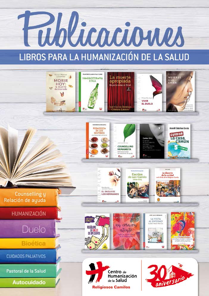 Presentamos el nuevo catálogo de publicaciones del Centro San Camilo