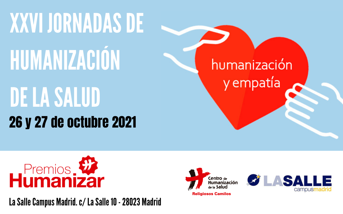 Abiertas las inscripciones para las XXVI Jornadas de Humanización de La Salud