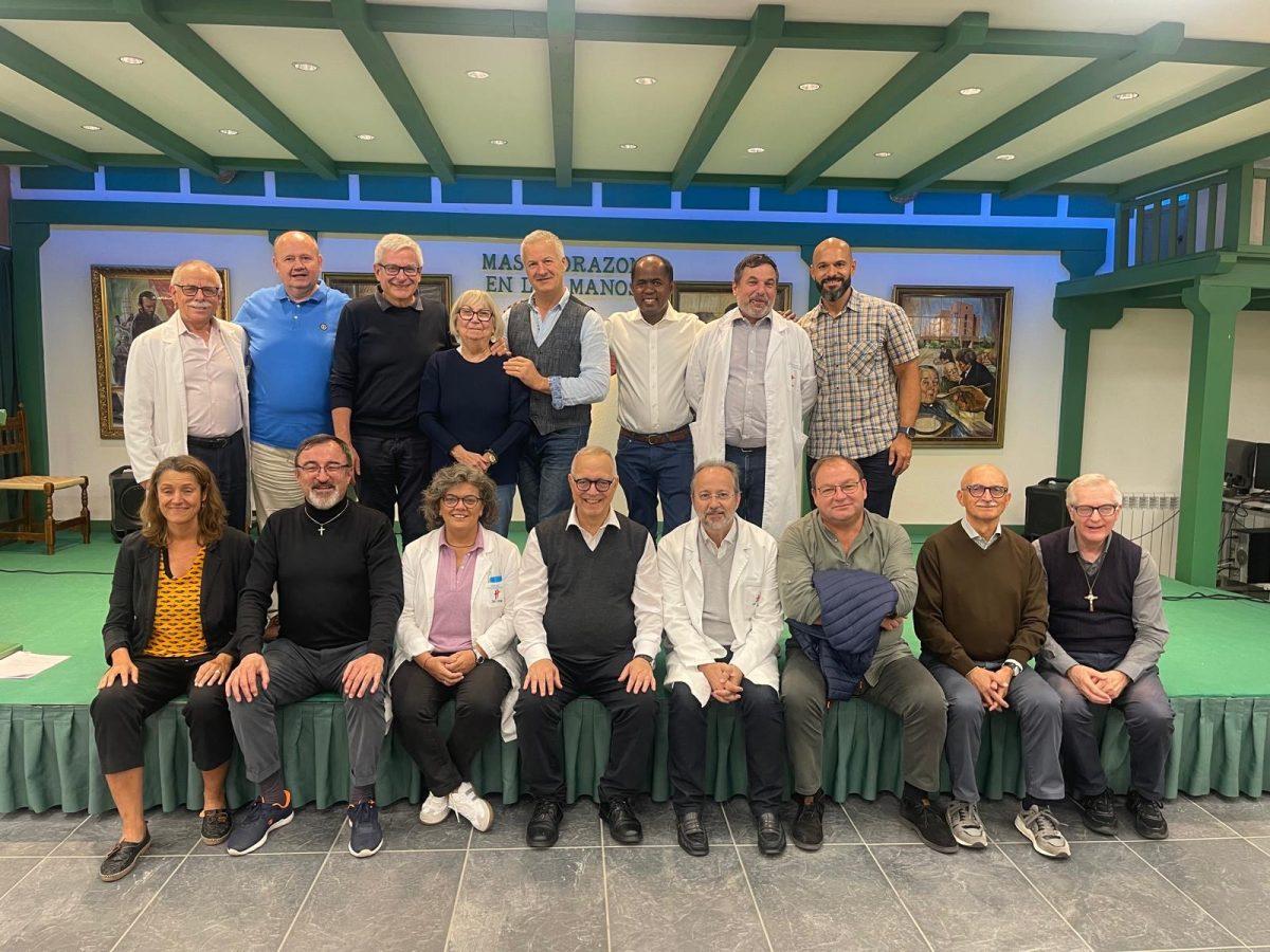 Delegación de Turin (Italia) visita el centro San Camilo