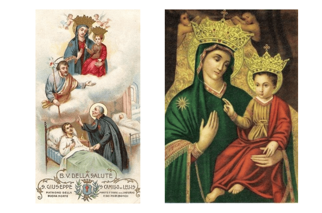 Pedimos la intercesión de la Virgen en su advocación de Salud de los enfermos.