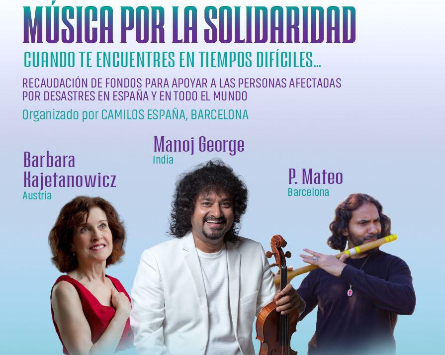 Barcelona acoge el concierto “Música por la Solidaridad”
